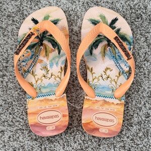 Havaianas Palm Beach Orange Flip Flops